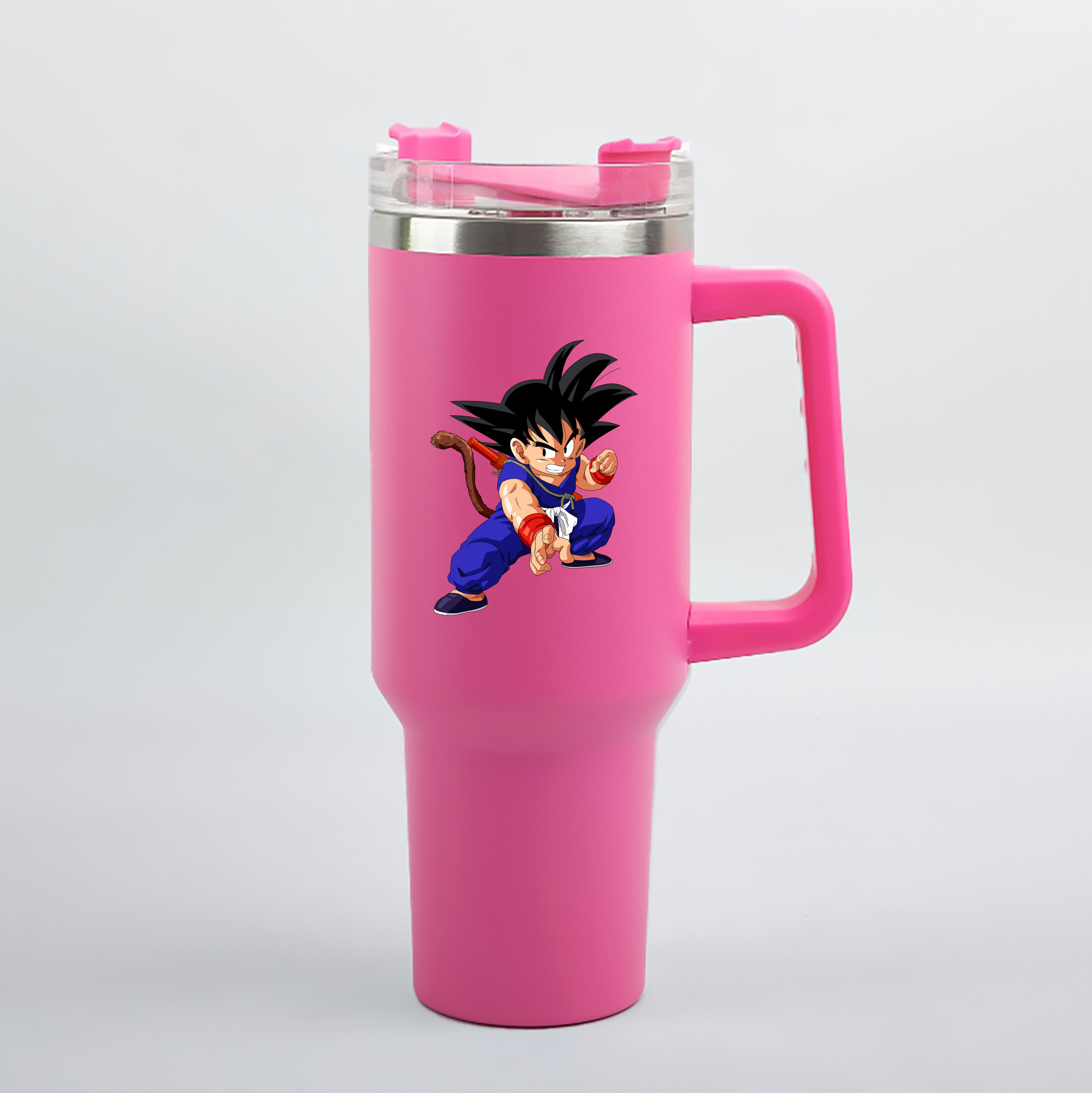 （画像用） ドラゴンボール 孫悟空（そん ごくう）Son Goku カカロット DRAGON BALL Kakarotto 1200mL車用タンブラー（カラープリント）
